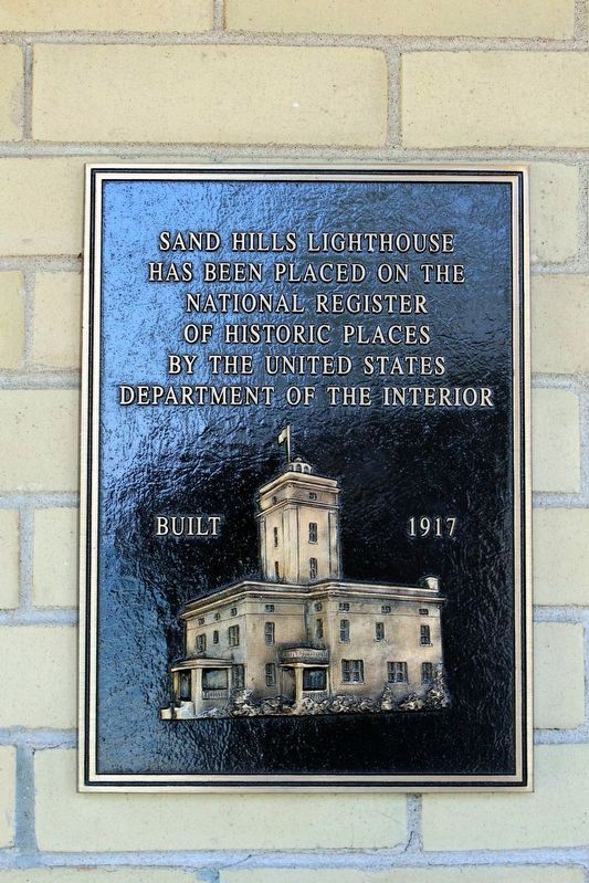 Sand Hills Lighthouse Marker. Click for more information. Sand Hills Lighthouse Marker image. Click for more information.