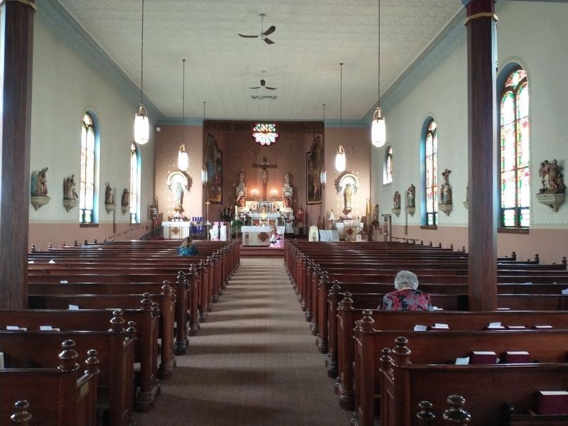 Inside St. Joseph Sur La Baie. Click for full size. Inside St. Joseph Sur La Baie image. Click for full size.