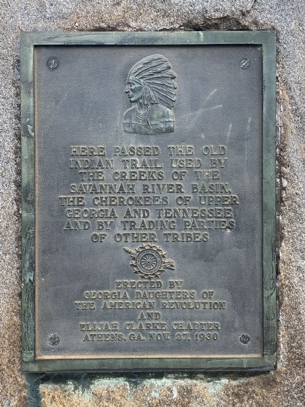 Old Indian Trail Marker image. Click for full size.