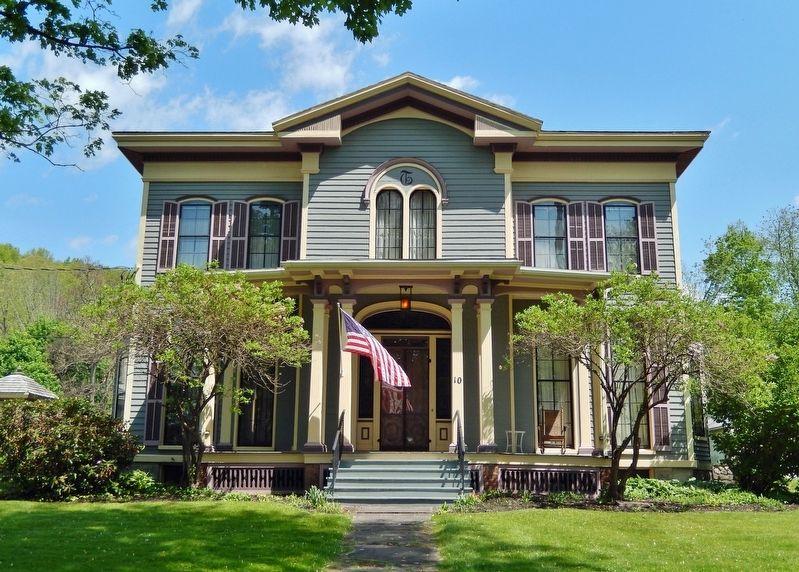 Maple Street Historic District<br>(<i>contributing property near marker</i>) image. Click for full size.