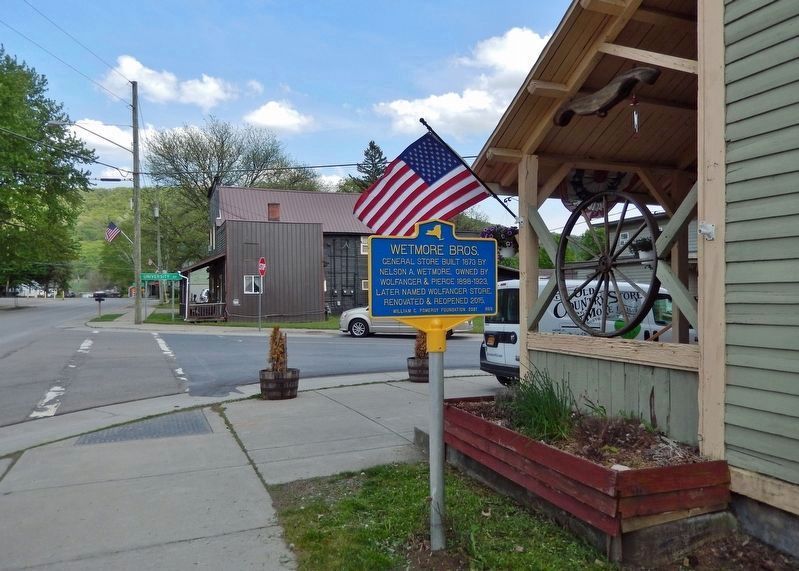 Wetmore Bros. Marker. Click for full size. Wetmore Bros. Marker image. Click for full size.