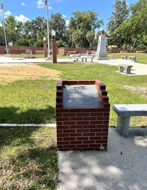 57th Army Air Forces Flying Training Detachment Marker. Click for full size. 57th Army Air Forces Flying Training Detachment Marker image. Click for full size.