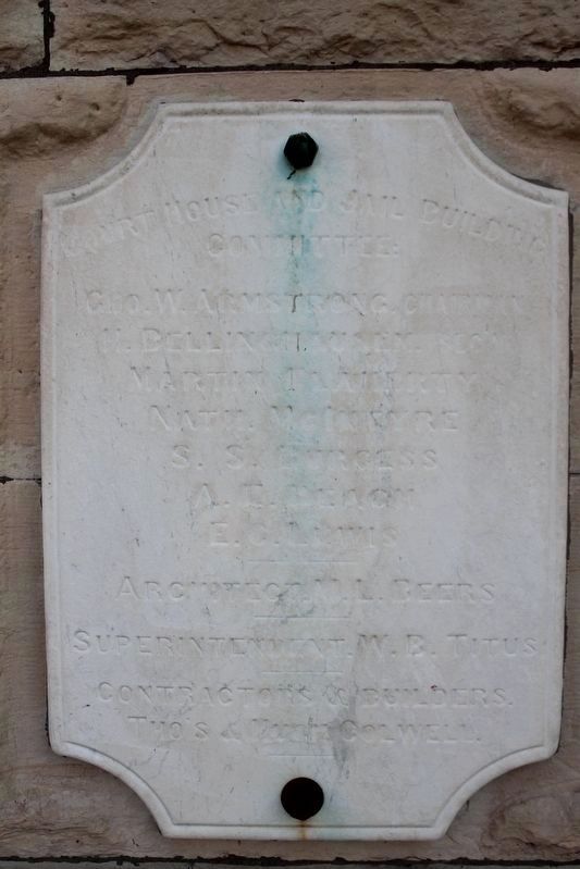 Lasalle County Courthouse Marker image. Click for full size.