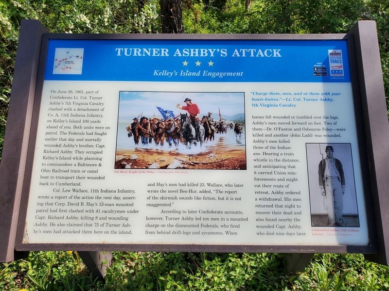 Turner Ashby’s Attack Marker. Click for full size. Turner Ashby’s Attack Marker image. Click for full size.