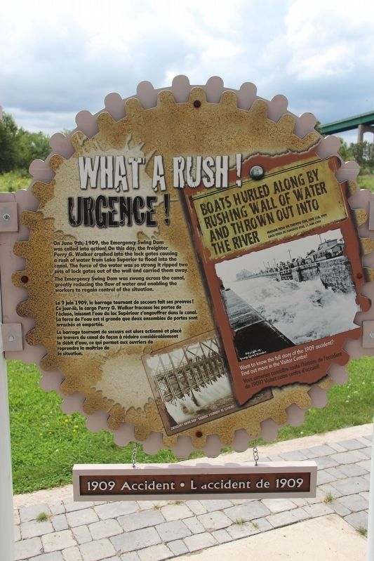 What a Rush! / Urgence! Marker image. Click for full size.