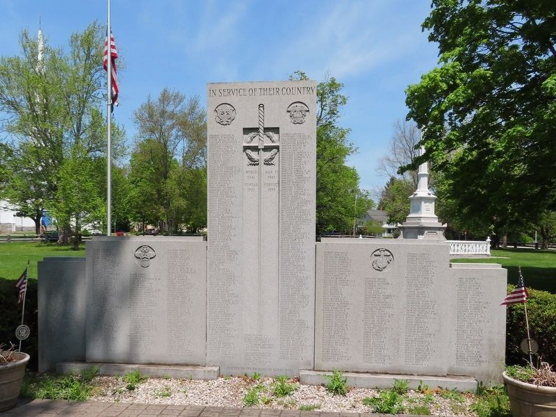 Barre Veterans Monument image. Click for full size.