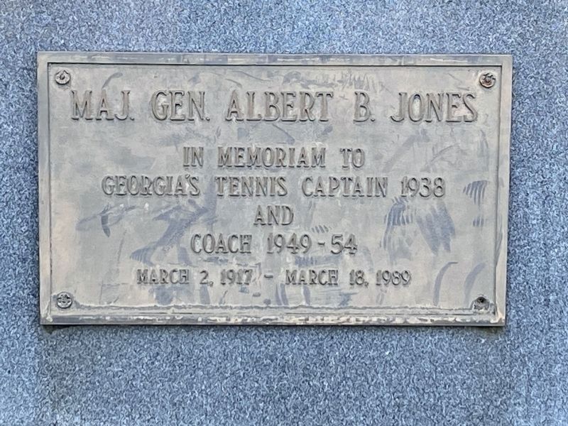 Maj. Gen. Albert B. Jones Marker. Click for full size. Maj. Gen. Albert B. Jones Marker image. Click for full size.