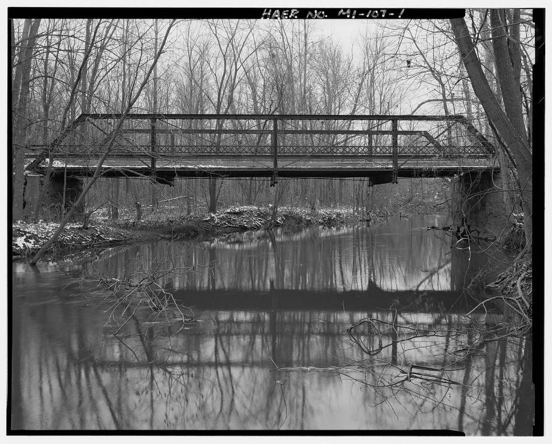 133rd Avenue Bridge in Original Location image. Click for full size.