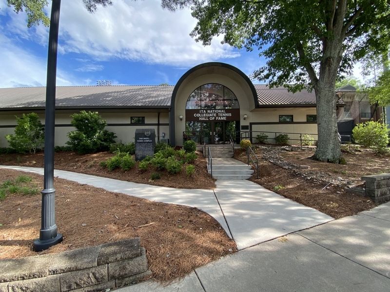 Dan Magill Tennis Complex Marker image. Click for full size.