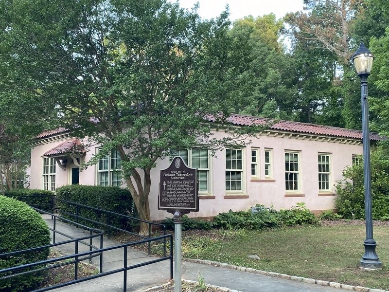 Former Site of Fairhaven Tuberculosis Sanitarium Marker image. Click for full size.