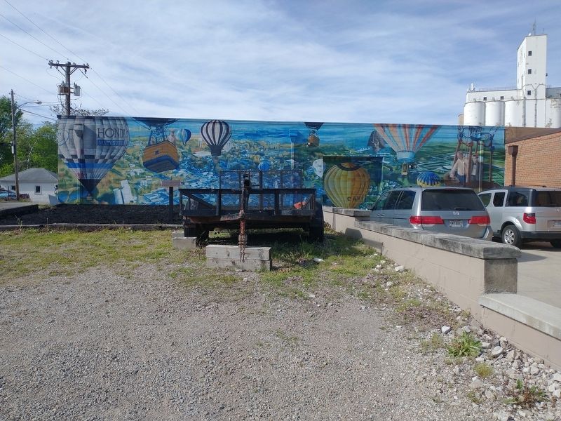 The All Ohio Balloon Fest Mural Marker. Click for full size. The All Ohio Balloon Fest Mural Marker image. Click for full size.