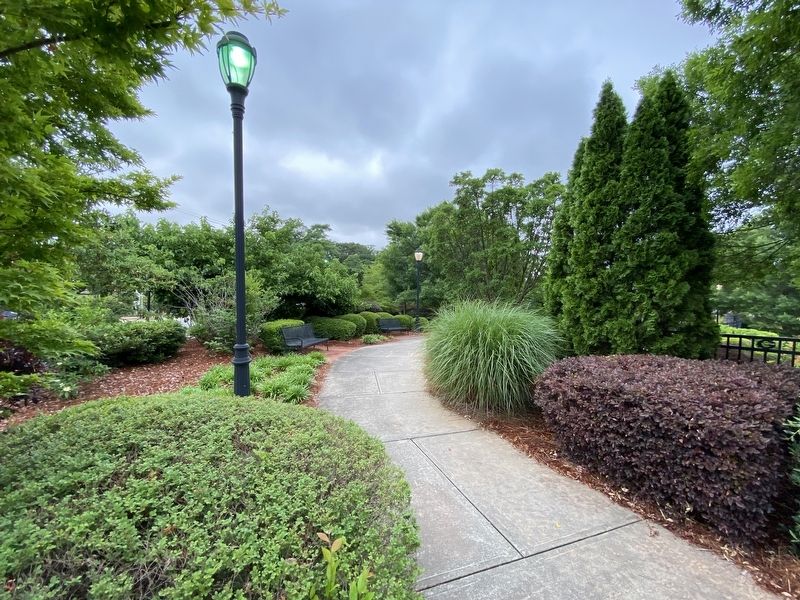 Vince Dooley Garden image. Click for full size.
