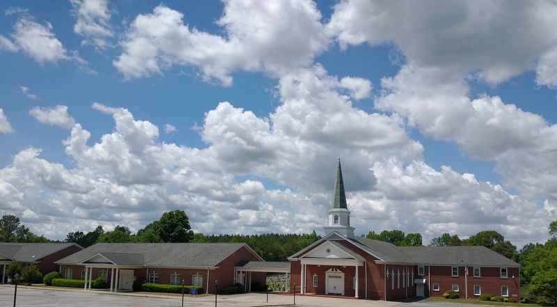 Fork Shoals Baptist Church. Click for full size. Fork Shoals Baptist Church image. Click for full size.