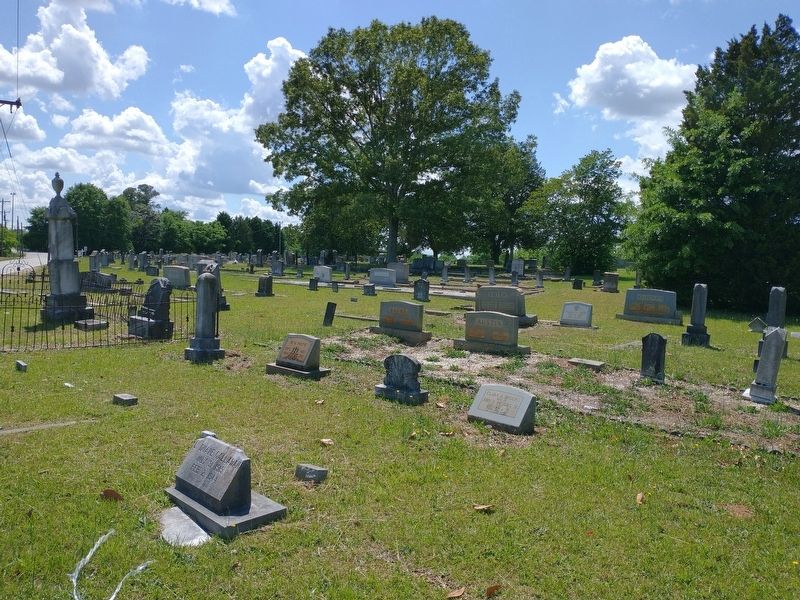Rose Hill Cemetery Marker. Click for full size. Rose Hill Cemetery Marker image. Click for full size.