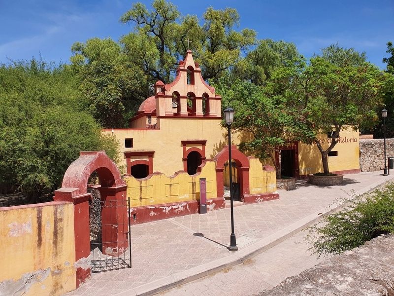 Chapel of Las Ánimas and Marker. Click for full size. Chapel of Las Ánimas and Marker image. Click for full size.