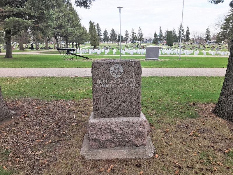 Freeman Thayer Post Memorial, from the west image. Click for full size.