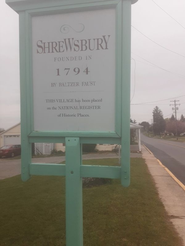 Shrewsbury Marker. Click for full size. Shrewsbury Marker image. Click for full size.