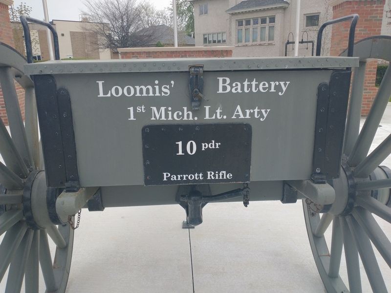 Loomis' Battery Marker. Click for full size. Loomis' Battery Marker image. Click for full size.