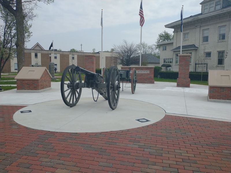 Loomis' Battery Marker. Click for full size. Loomis' Battery Marker image. Click for full size.