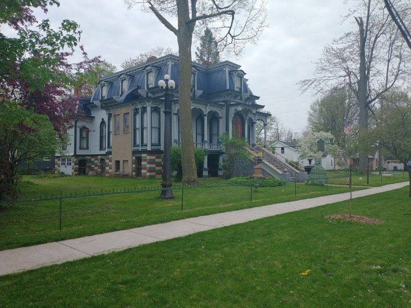 Wing House Museum and Marker. Click for full size. Wing House Museum and Marker image. Click for full size.