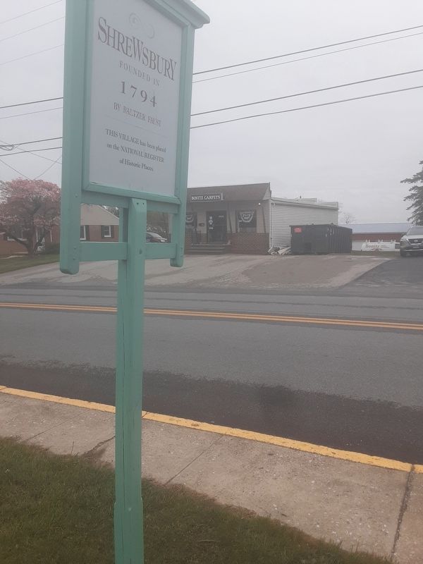 Shrewsbury Marker. Click for full size. Shrewsbury Marker image. Click for full size.