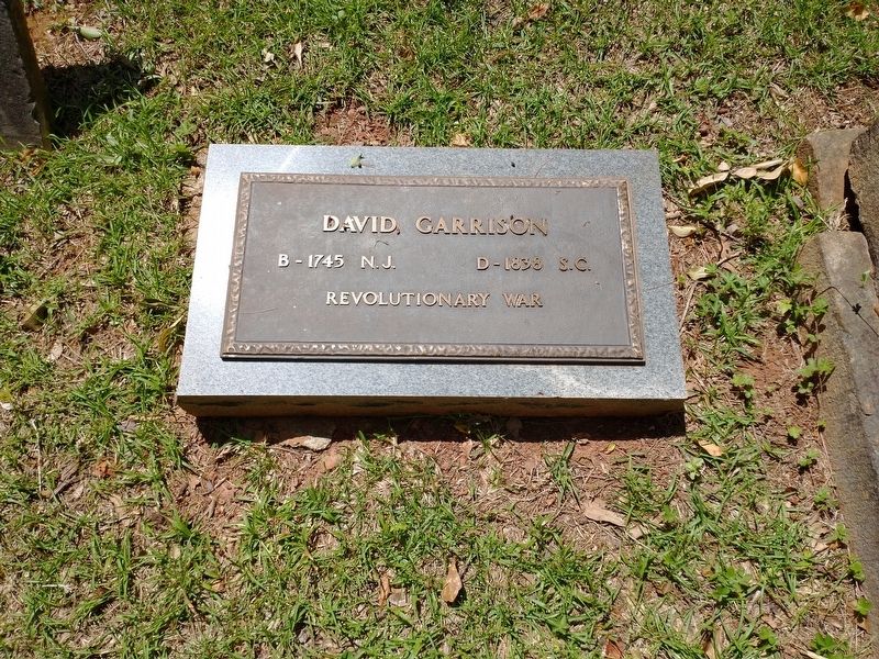 David Garrison Grave. Click for full size. David Garrison Grave image. Click for full size.