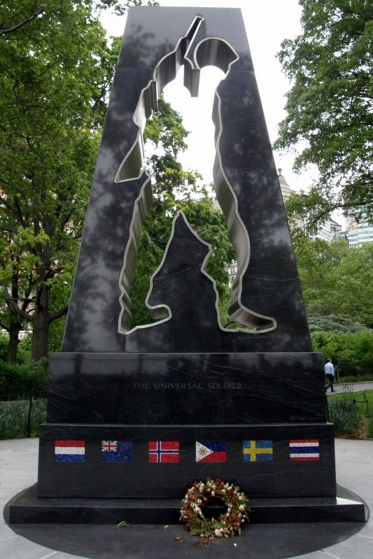 New York Korean War Veterans Memorial image. Click for full size.