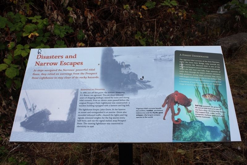 Disasters and Narrow Escapes Marker. Click for full size. Disasters and Narrow Escapes Marker image. Click for full size.