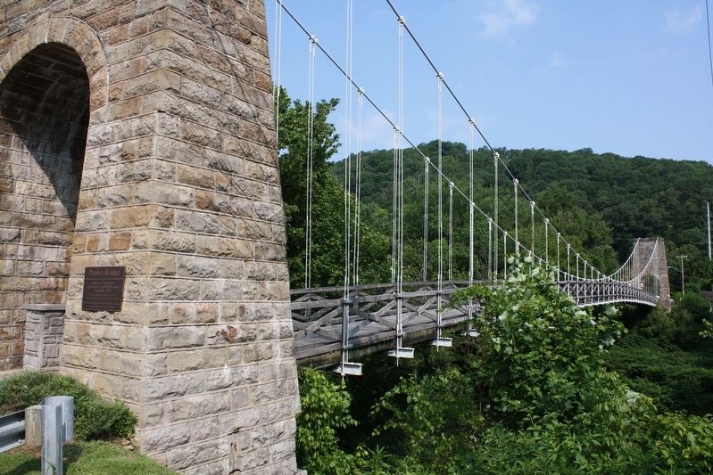 Pauley Bridge Marker image. Click for full size.