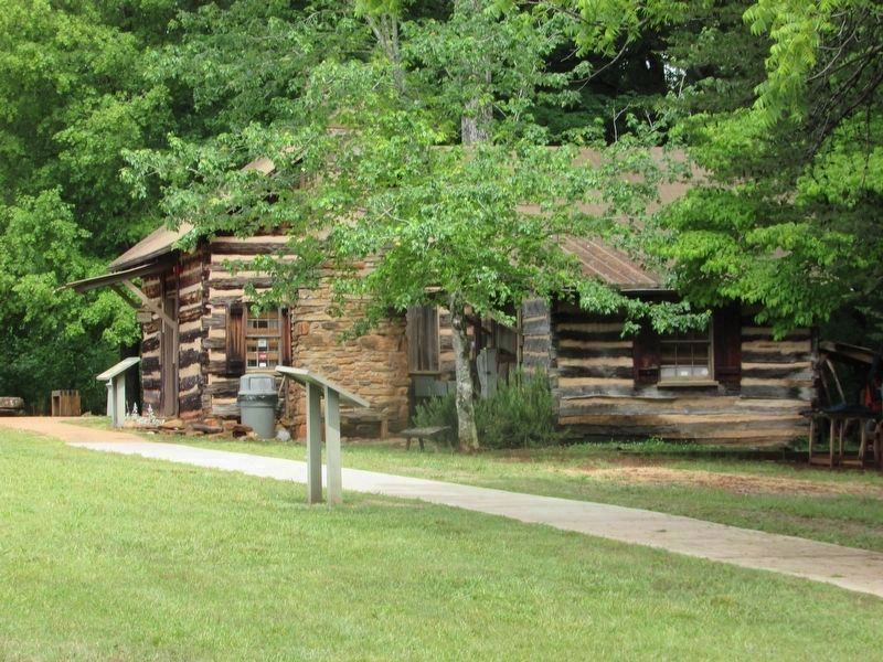 Marker at Fort Dobbs Historic Site. Click for full size. Marker at Fort Dobbs Historic Site image. Click for full size.