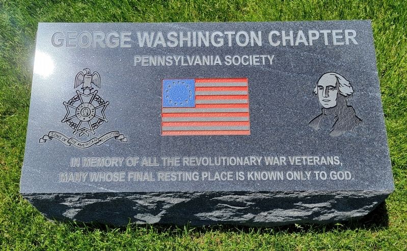 Revolutionary War Veterans Memorial image. Click for full size.