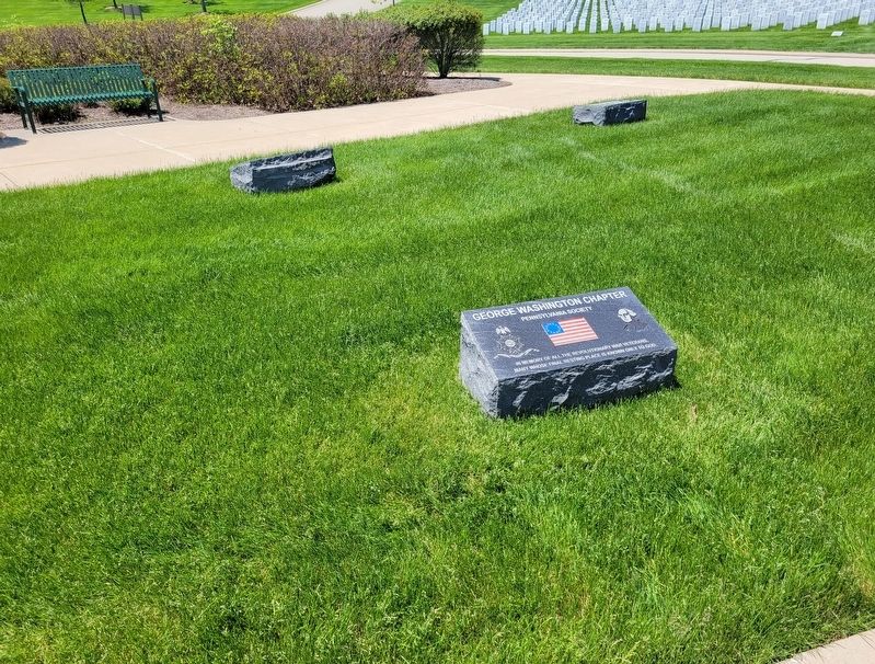 Revolutionary War Veterans Memorial image. Click for full size.