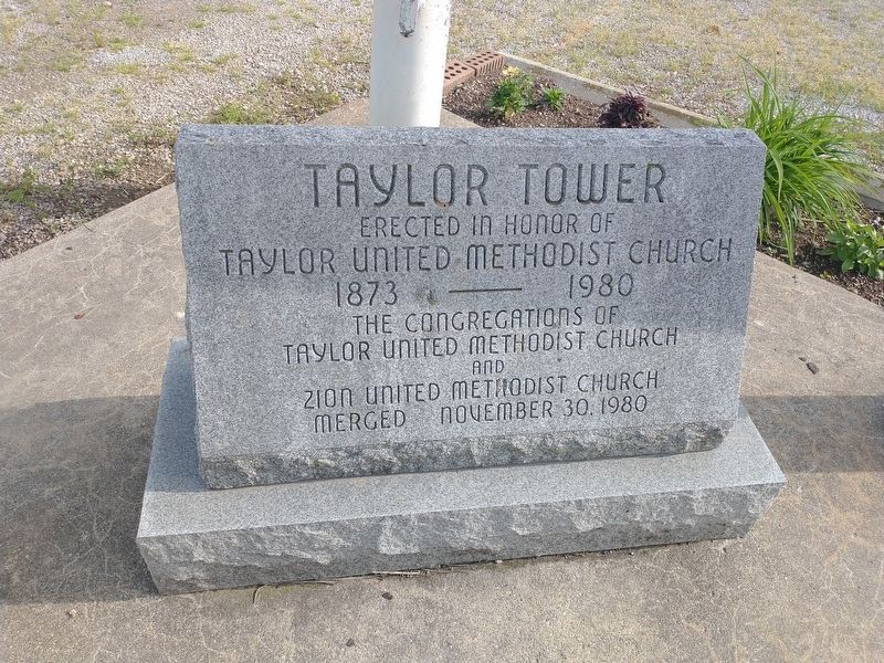 Taylor Tower Marker image. Click for full size.