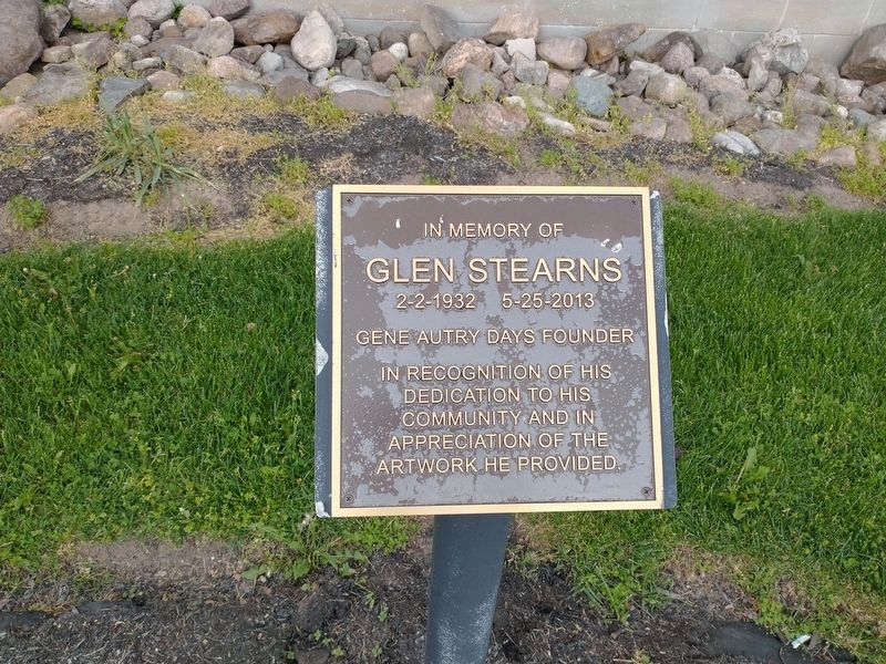 Dedication plaque image. Click for full size.