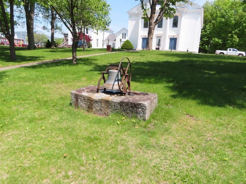 Grove School Bell Marker. Click for full size. Grove School Bell Marker image. Click for full size.