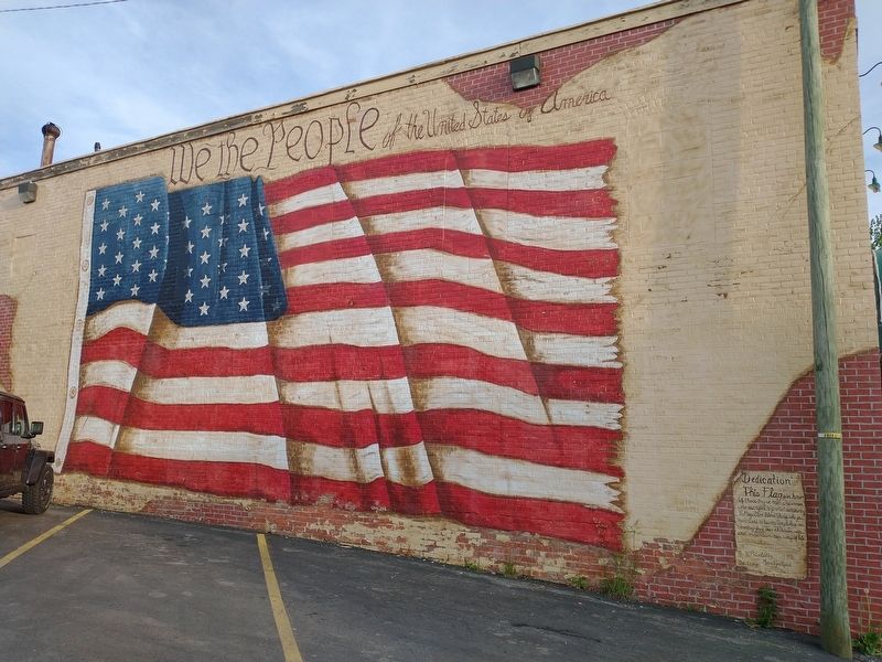 We The People Mural Marker image. Click for full size.