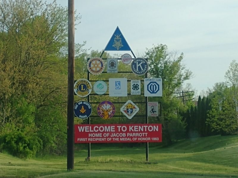 Welcome To Kenton Marker image. Click for full size.
