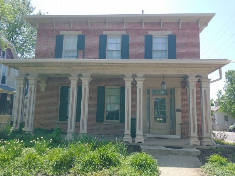 The Evan S. Patrick House Marker image. Click for full size.