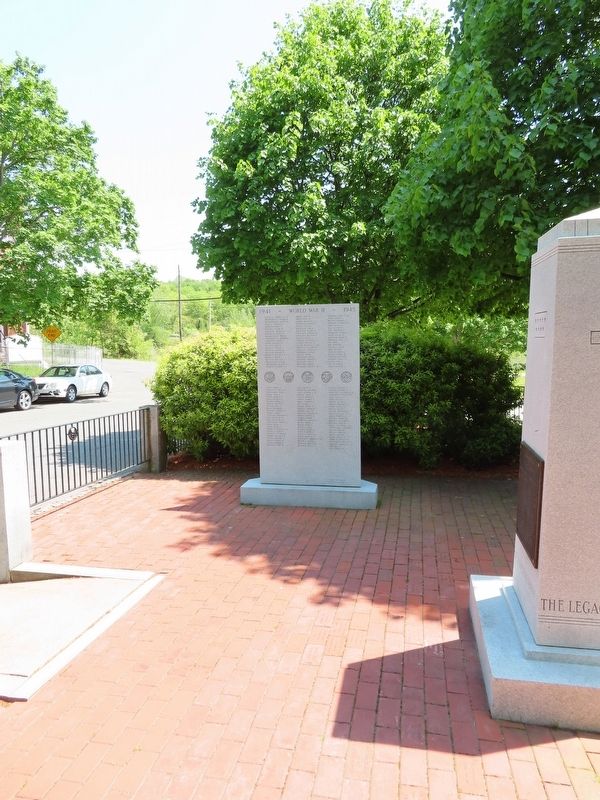 East Brookfield World War II Monument image. Click for full size.