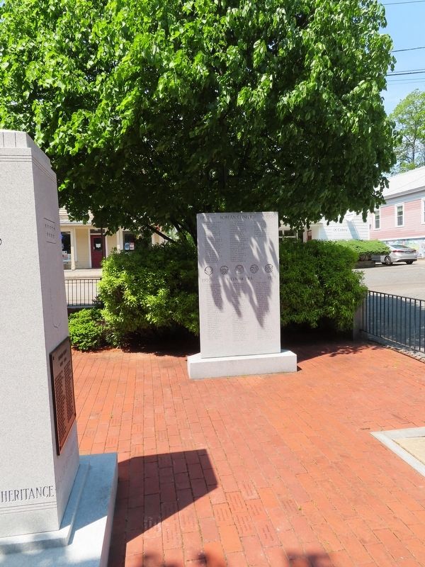 East Brookfield Korean Vietnam Monument image. Click for full size.