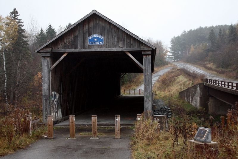 Watson Settlement Bridge Marker image. Click for full size.