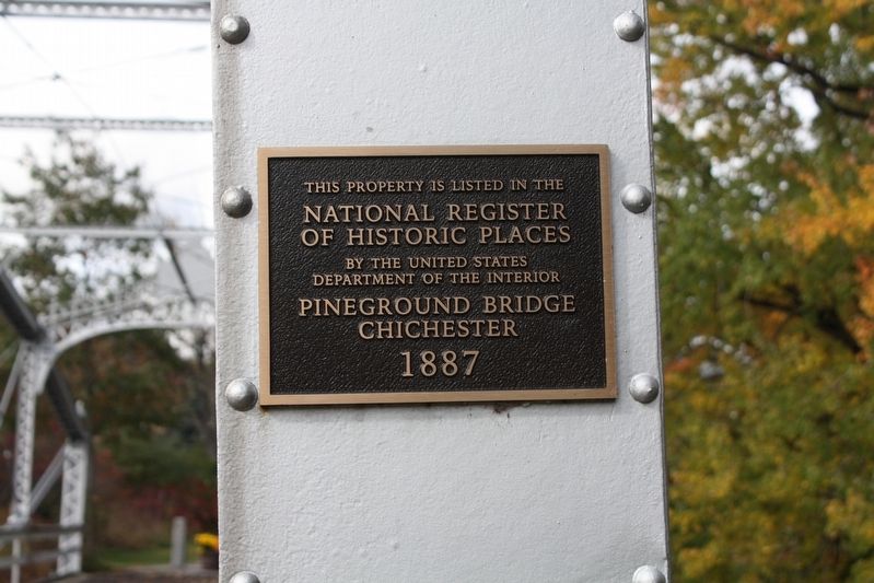 Pineground Bridge Marker image. Click for full size.