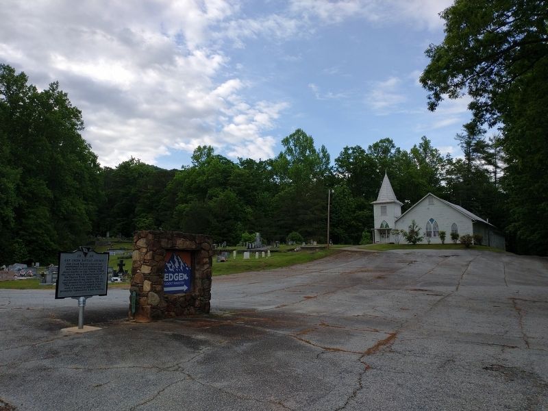Gap Creek Baptist Church Marker. Click for full size. Gap Creek Baptist Church Marker image. Click for full size.