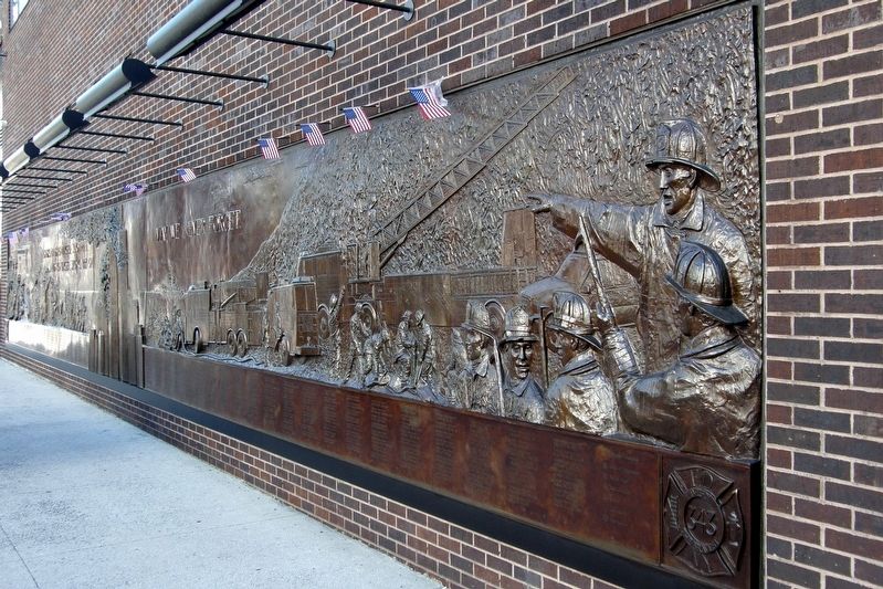 FDNY Memorial Wall image. Click for full size.