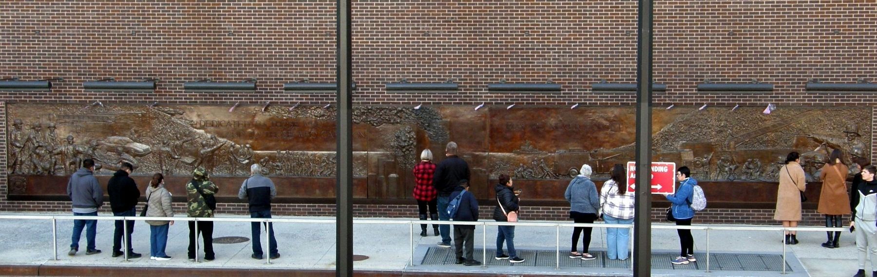 FDNY Memorial Wall. Click for full size. FDNY Memorial Wall image. Click for full size.