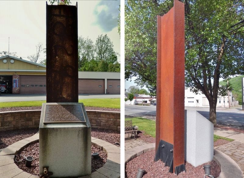 September 11 2001 Memorial<br>(<i>World Trade Center Beam</i>). Click for full size. September 11 2001 Memorial<br>(<i>World Trade Center Beam</i>) image. Click for full size.