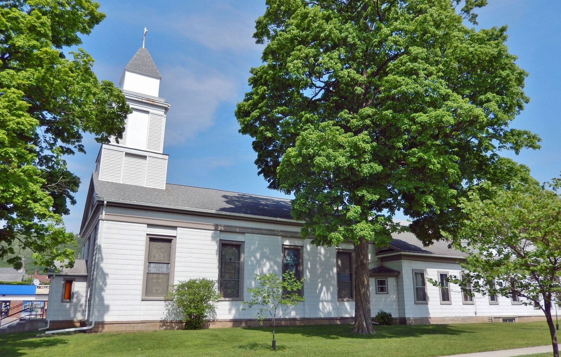 St. Paul's Lutheran Church Marker (<i>southwest elevation</i>). Click for full size. St. Paul's Lutheran Church Marker (<i>southwest elevation</i>) image. Click for full size.