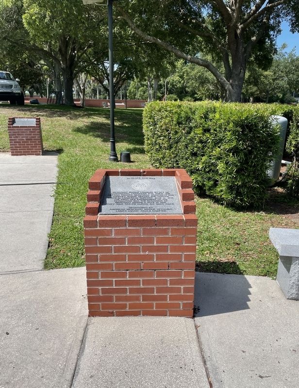 In Peace and War Marker. Click for full size. In Peace and War Marker image. Click for full size.