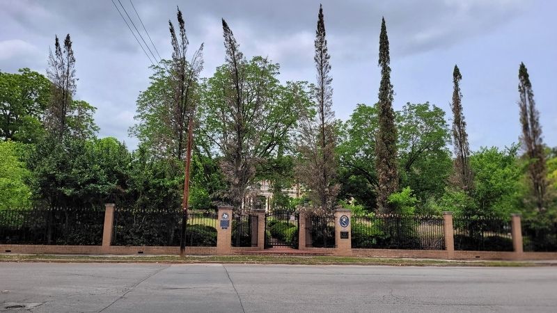 The view of the Lloyd Gideon Johnson House and Marker from across the street. Click for full size. The view of the Lloyd Gideon Johnson House and Marker from across the street image. Click for full size.
