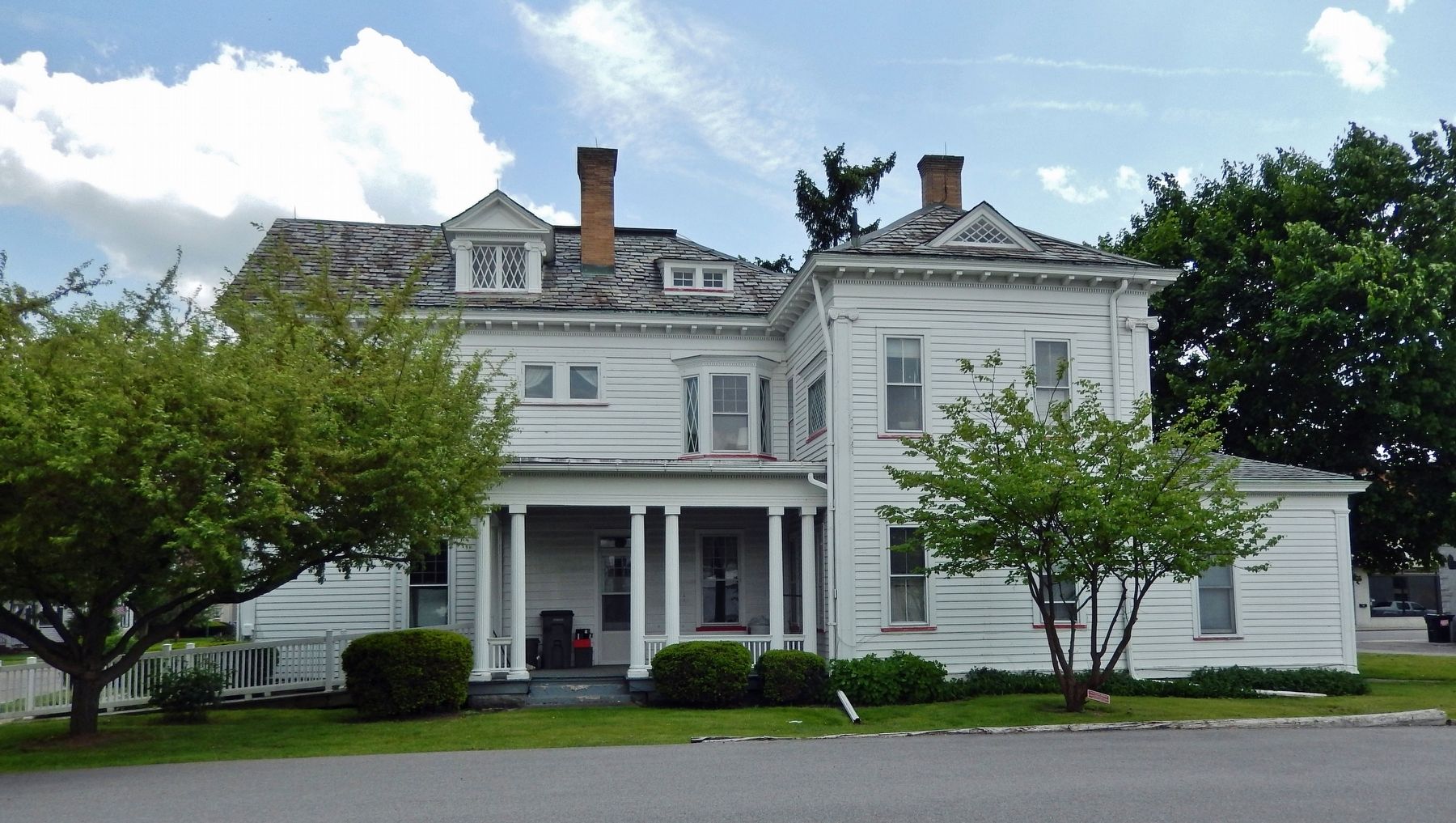 Clara Barton House (<i>north elevation</i>) image. Click for full size.